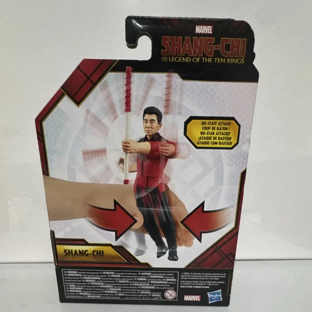 Hasbro Marvel Shang-Chi Legend of the Ten Rings Action Figure w/ Staff Boxed